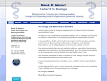 Tablet Screenshot of bielefeld-urologe.de